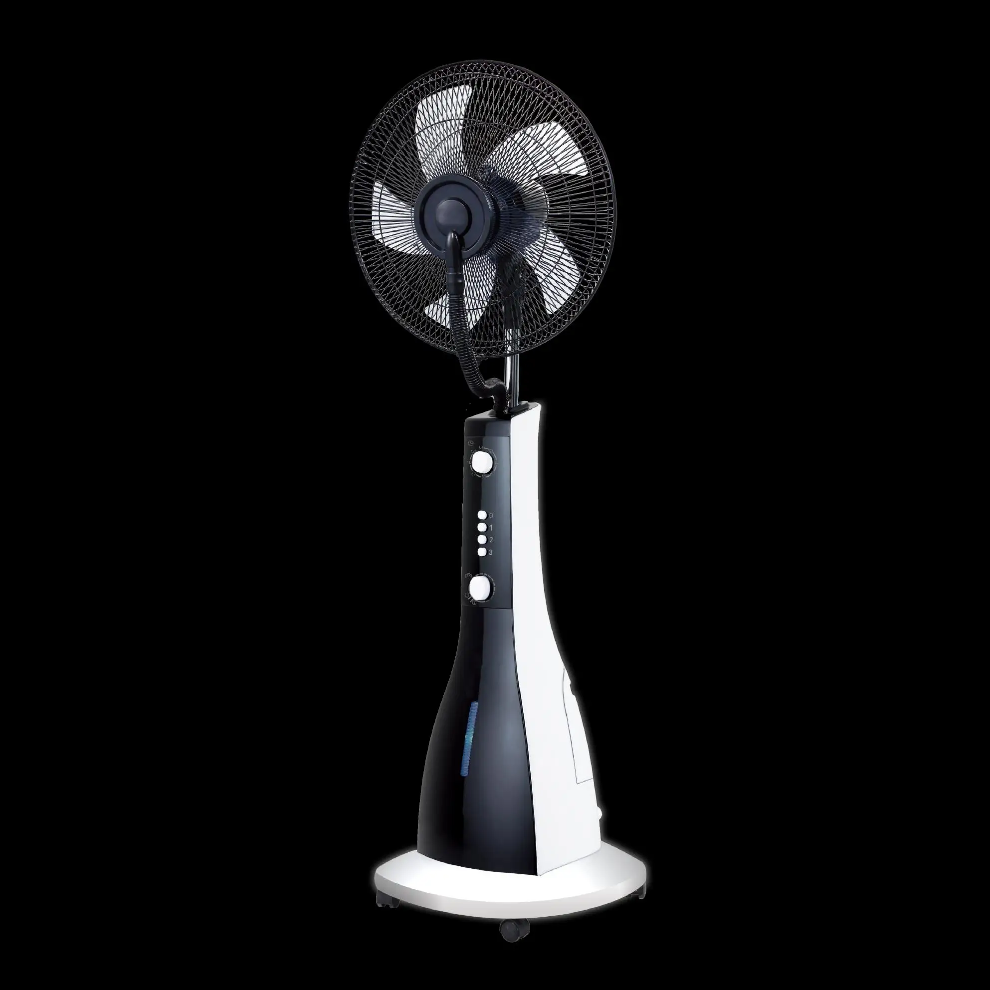 16" Inch Fashion Modern Ventilador Humidifier 2 In1 Function Floor Stand Cooler Water Spray Fan with Mist