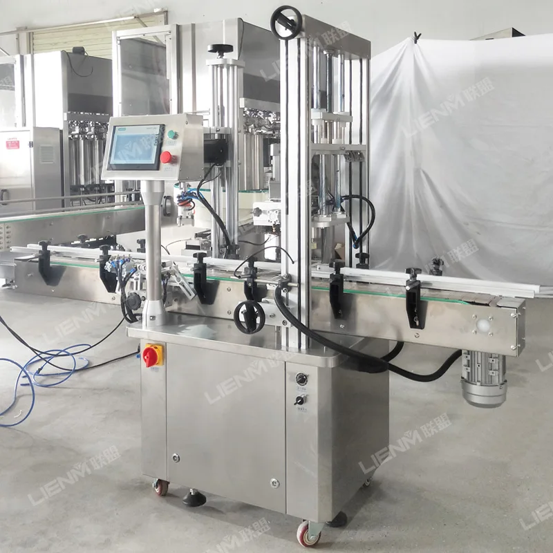 도매 고품질 자동 캡핑 기계 플라스틱 병 스크류 캡핑 기계