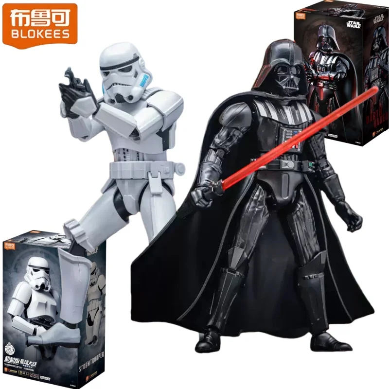 

Строительные блоки Blokees Звездные войны Дарт Вейдер Имперский штурмовик Фигурка Подвижная модель игрушки Настольный орнамент Подарки