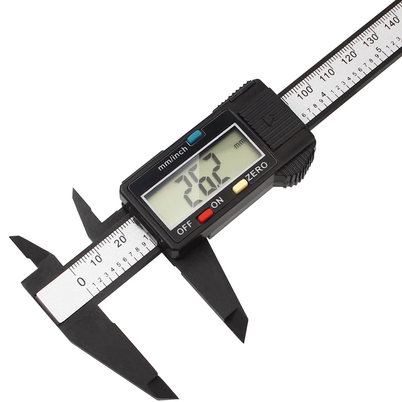 LUXIANZI 0-150mm Digital Caliper High-precision Electronic Vernier Plastic Calipers Micrometer Measuring Tool 200mm 0.1mm