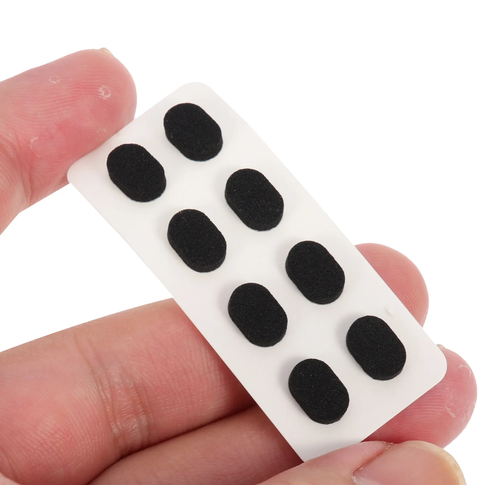 

60Pairs Non-Skid Glasses Nose Pads Supple Sponge Material Ergonomic Design Comfortable Long-Lasting Nose Support for Eyeglasses