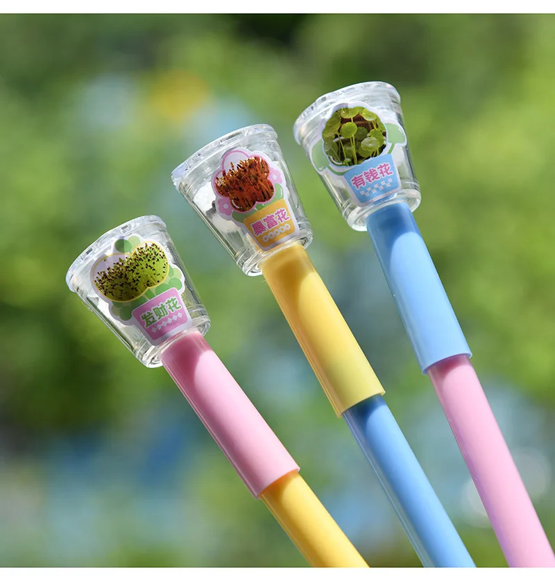 قلم محايد للمناظر الطبيعية الصغيرة، 0.5 مم أسود، قلم زراعة مناسب للوازم المكتبية للطلاب لمراقبة النمو #4