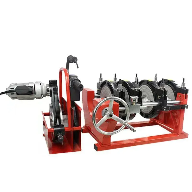 Competitive Price 63 mm to 630  manual HDPE butt fusion welding machine for pe pipeline
