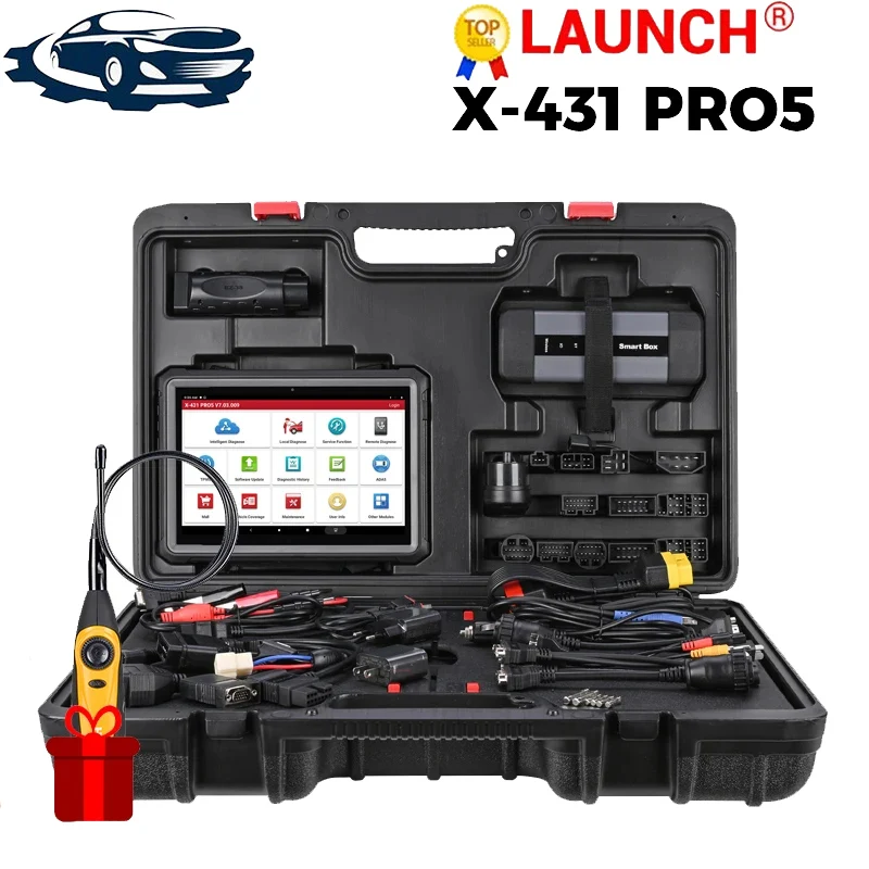 Launch X431 PRO 5 Full PRO5 Full System Intelligent Car diagnostic Tool Auto OBD2 Scanner J2534 SmartBox Programming