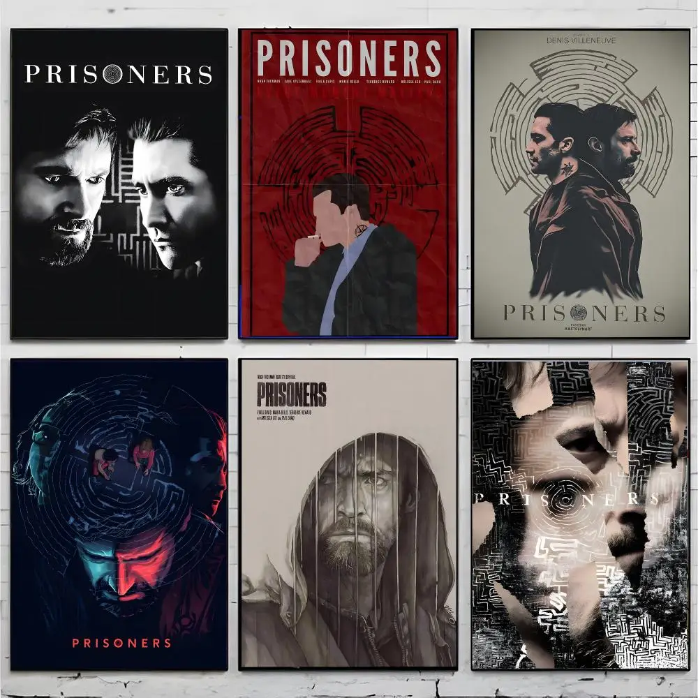 Movie Thriller P-Prisoners Poster Premium Decor Art & Gift for Household Lounge Home Ornaments