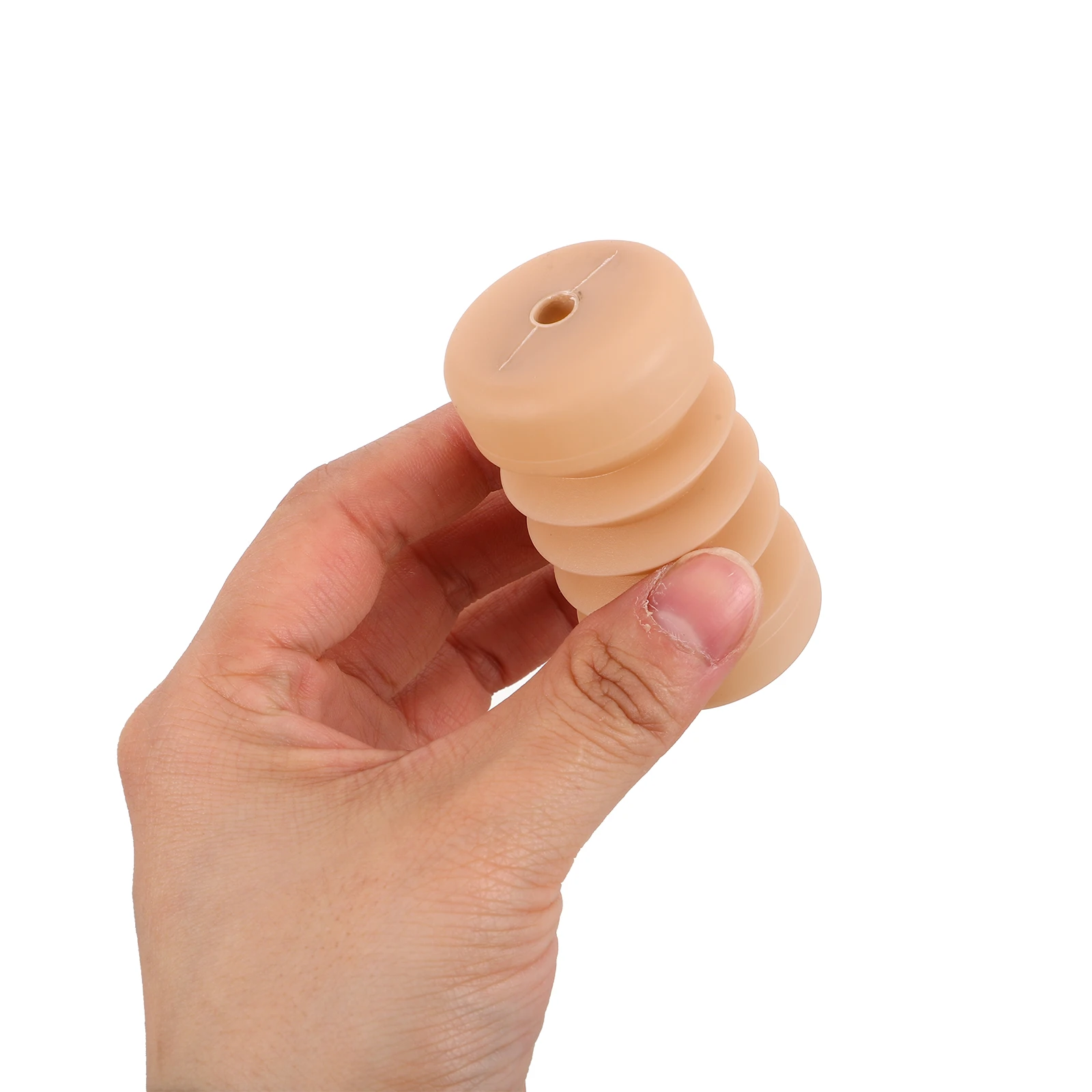 

6 Pcs Fracture Sounder Toy Performance Props Bone Crack Close-up Magician Trick Comedy Effect Beige