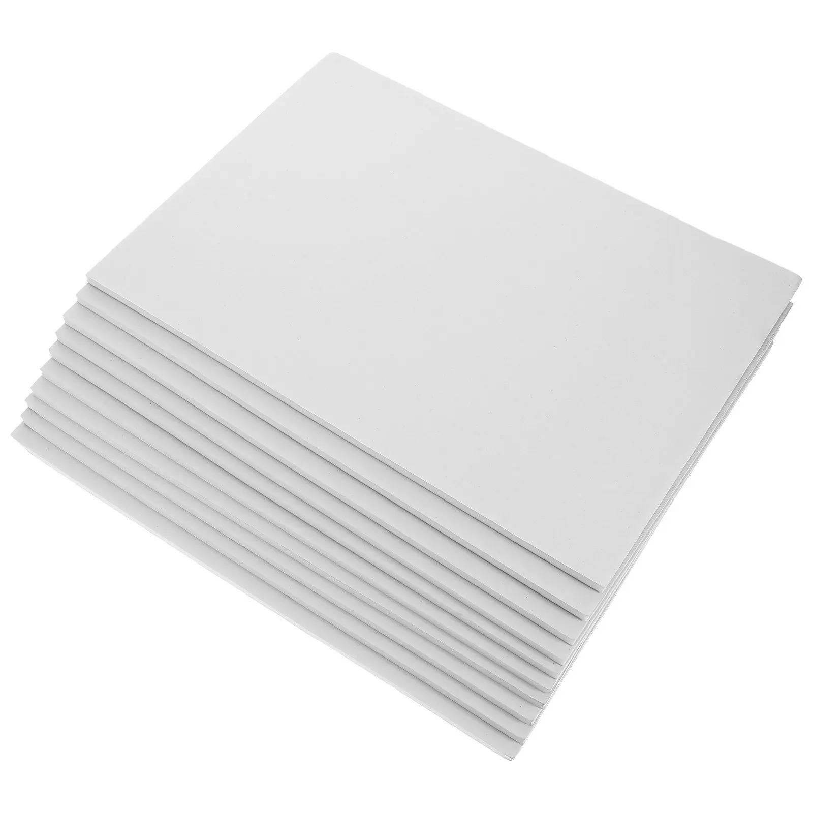 

10Pcs Blank Foam Boards Large Thick Foam Board Sheets for DIY Crafts Art Projects Poster Boards Thick Poster Board
