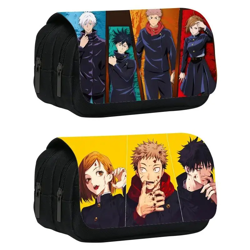 Jujutsu Kaisen stationery bag Satoru Gojo anime cute girl Good looks student large capacity Portable decorate gift