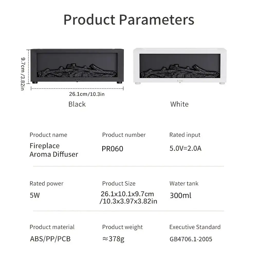 موزع شعلة LED مطور بـ 7 ألوان، سعة كبيرة 300 مل، جهاز تحكم عن بعد ومؤقت للعلاج العطري المريح #6