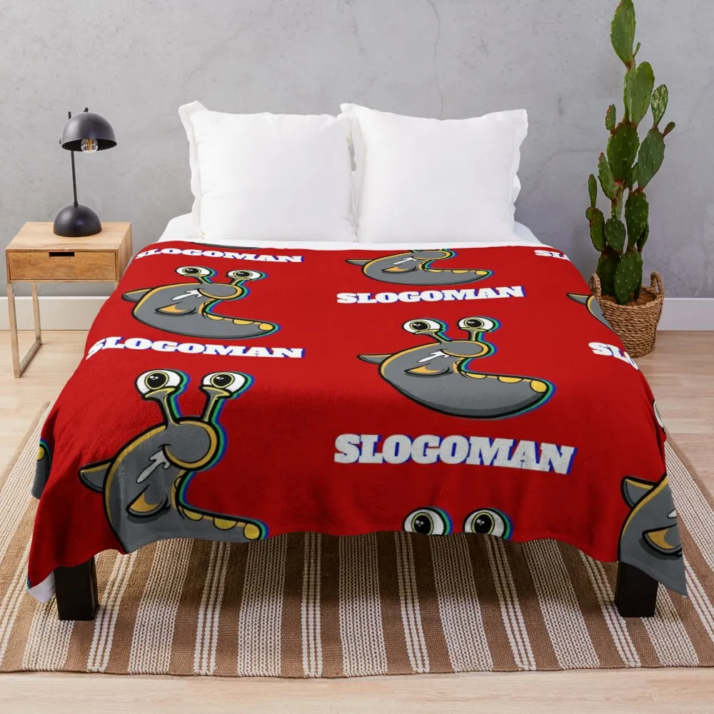 

Slogoman Throw Blanket Cute Bed linens Polar Decorative Sofas Camping Blankets