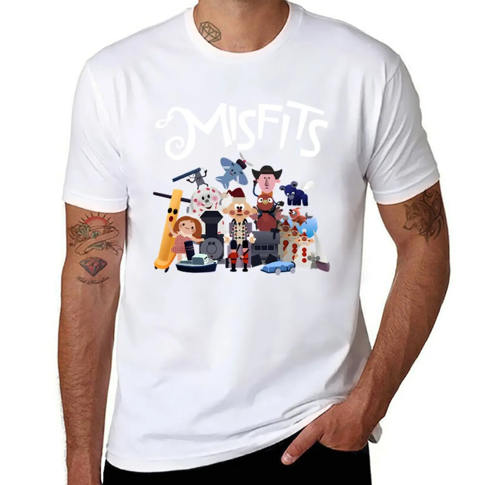 

Misfit Menagerie - Rudolph T-Shirt t shirt for man anime t shirts oversize T-Shirt