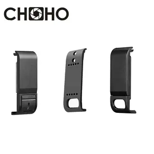 Bilashmart Rechargeable Side Cover Case Replacement Battery Lid Door Cover Can Plastic Go Pro Hero 13/12/11/10/9/8 Black Accessories