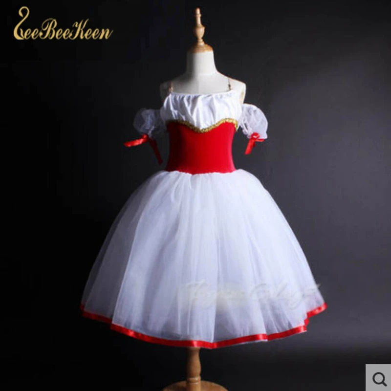 

Classical Royal Ballet Dress Girls Ballet Long TUTU Skirt dance dress For Women Ballerina Stage costume adult ballet clothes