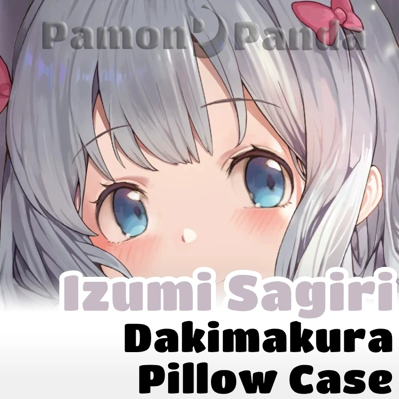 Izumi Sagiri Dakimakura Eromanga Sensei Hugging Pillow Case Full Body Cushion Cover Pillowcase Home Bedding Decor Otaku CYTM151