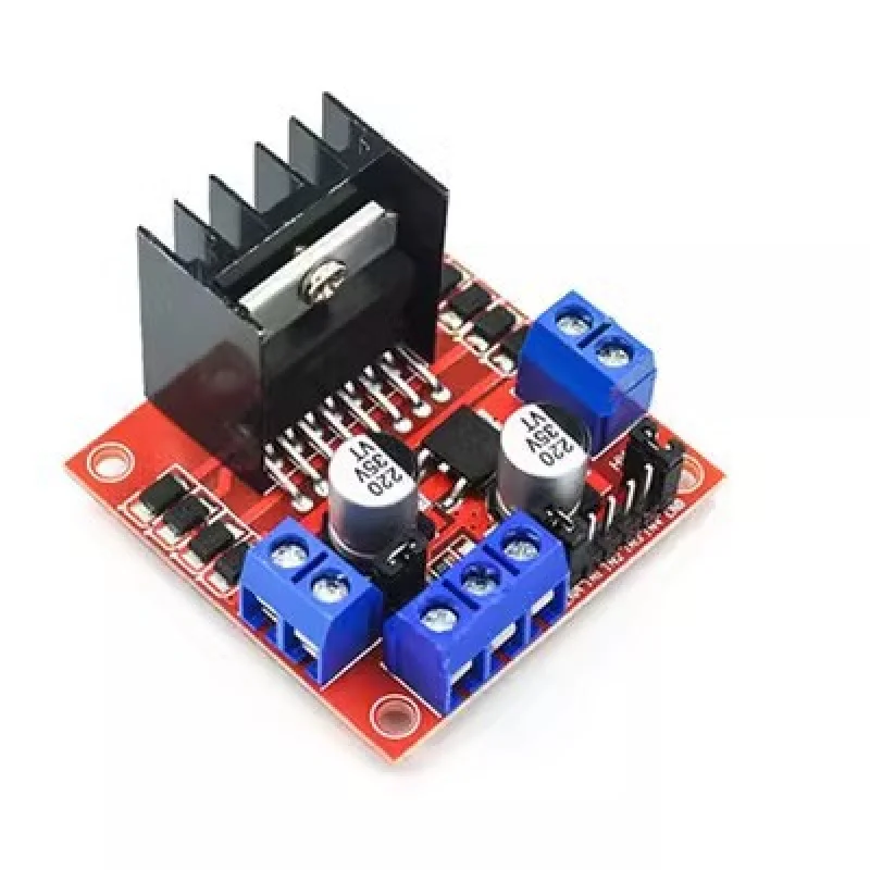 L298NMotor Placa de Driver Módulo Motor de Passo Acessórios para Robô de Carro