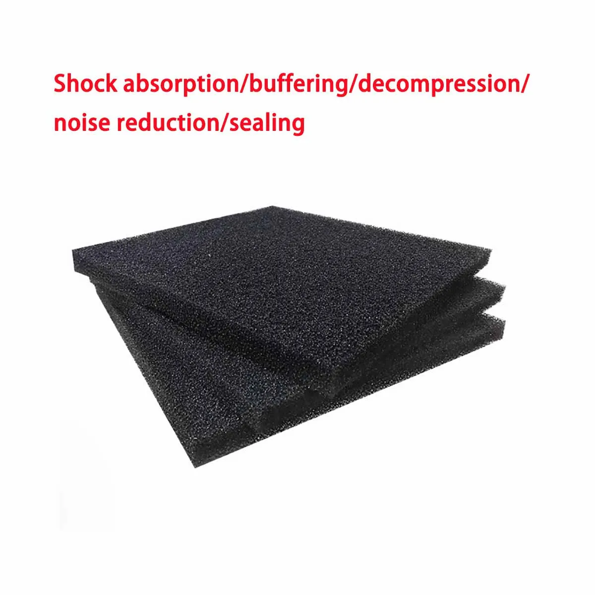 Ouverture filtre anti-poussière éponge filtre polyuréthane coton compresseur d'air filtre coton 10ppi 20ppi 30ppi 40ppi 50ppi 60ppi