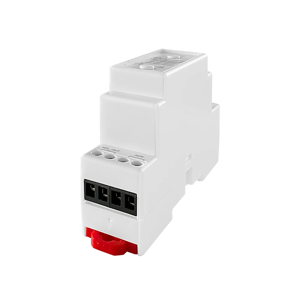 zigbee 100~240V AC dimmer led dimmer 35mm Halogen Lamp DIN-rail phase-cut dimmer lncandescent light controller