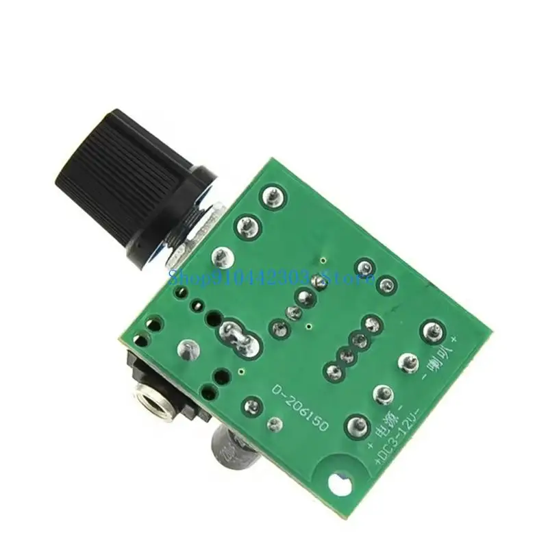L4MD LM386 Soundverstärkerplatine 3V-12V Digitaler Stereo-Leistungsverstärker 0,5W-10W – Detail 9