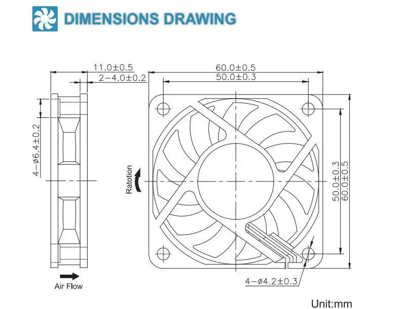 2pcs 60mm cooling fan 12V 24V Brushless 2PIN 3PIN DC Cooler Fan 60x60x10mm 6010 6cm 2.36inch For Computer PC CPU Case Cooling