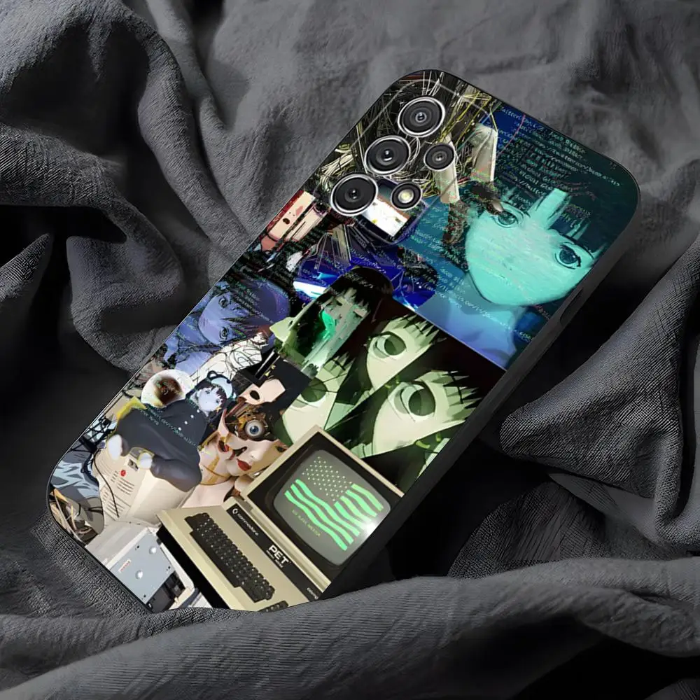 Serial Experiments Lain Phone Case for Samsung Galaxy A31 A33 A52 A13 A02 A72 A40 A20 A23 A54 A14 A34  Back Cover