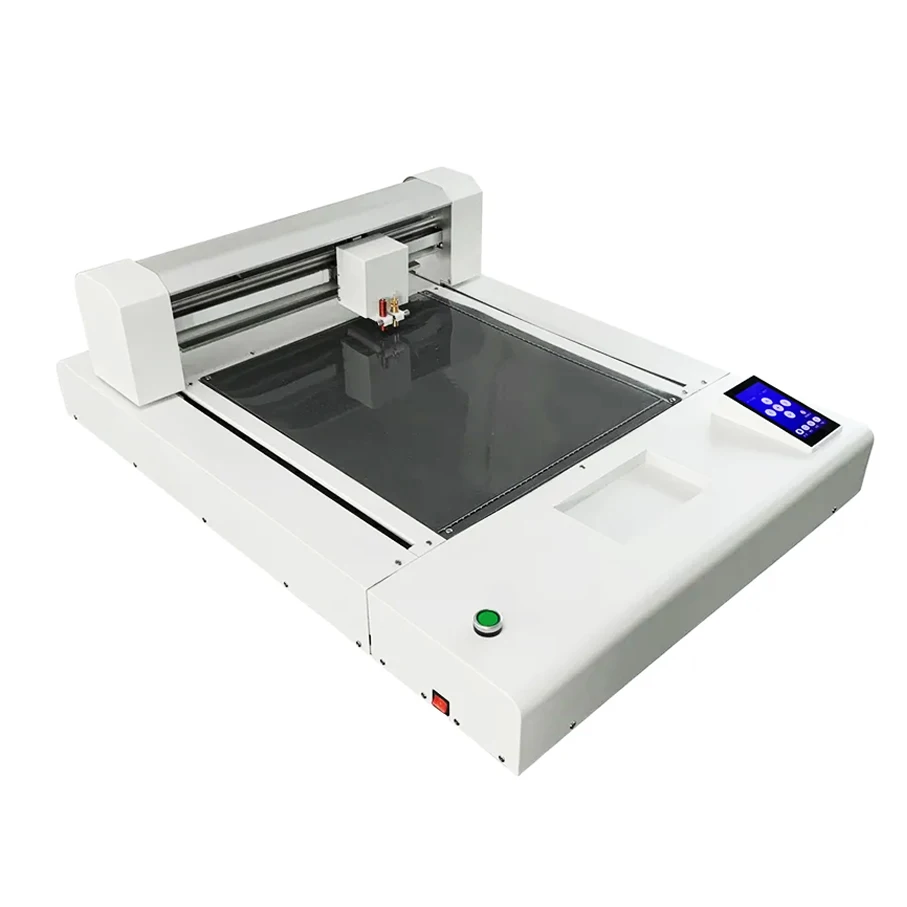 

P5035DC Portable Flatbed Plotter Cutter Dual Head Flatbed Digital Die Cutting Machine With Creasing Automatic Plotter