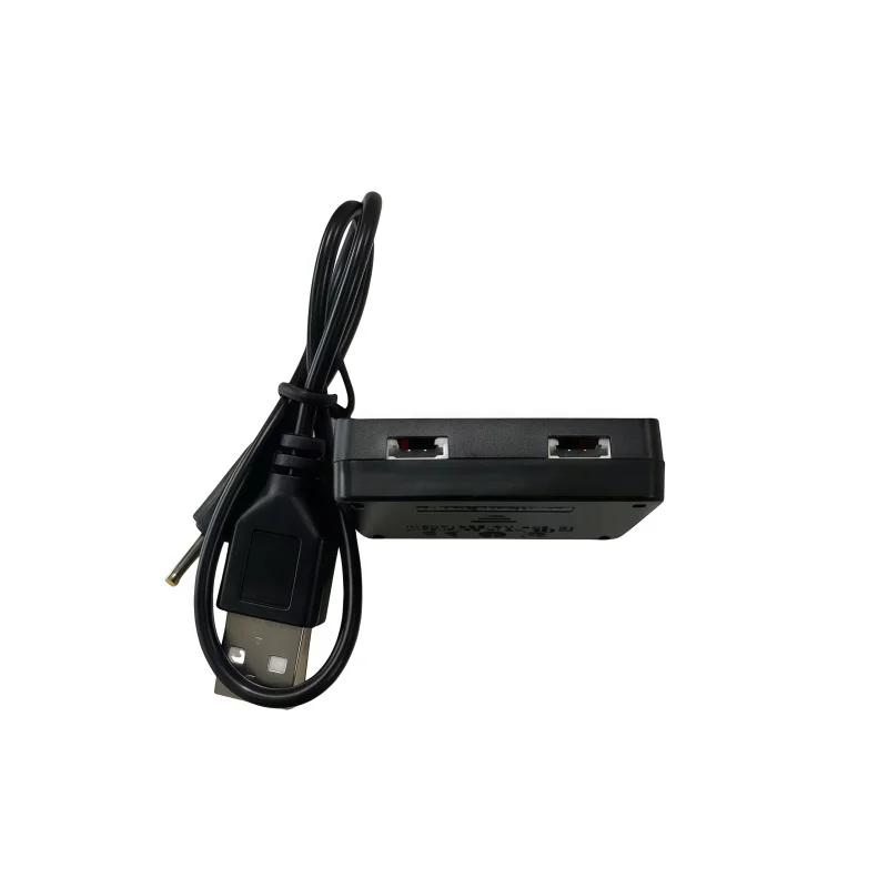 3.7V lithium battery charger USB small white head 1 drag 4 plug for drone lithium battery charging - view 4