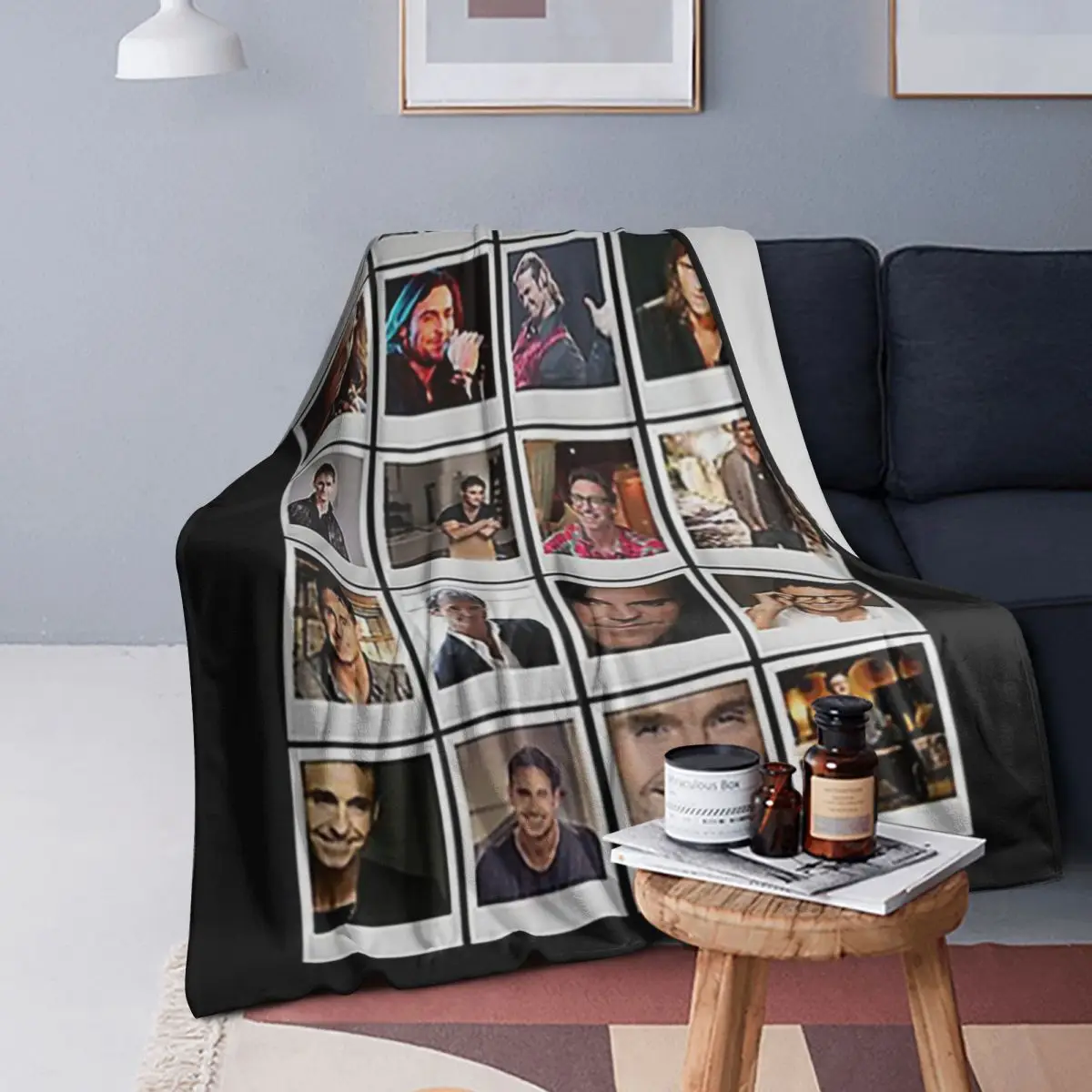 

Marti Pellow Blankets Soft Warm Flannel Throw Blanket Bedding for Bed Living room Picnic Travel Home Sofa