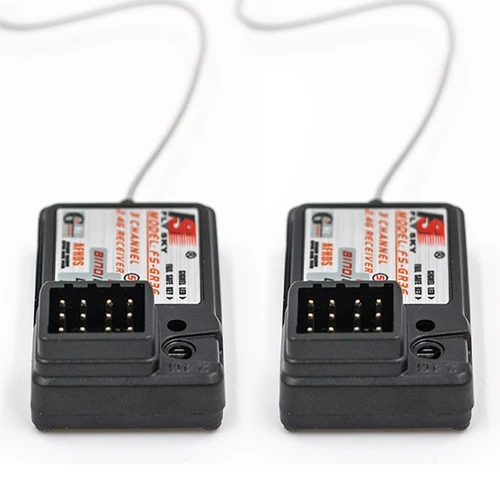 Imagen 2 del producto Receptor de coche RC Flysky FS-GR3E AFHDS 3CH receptor para RC coche barco FS- FS-GT2B FS-GT3B FS-GT3C FS-IT4S Flysky FS-GR3E receptor