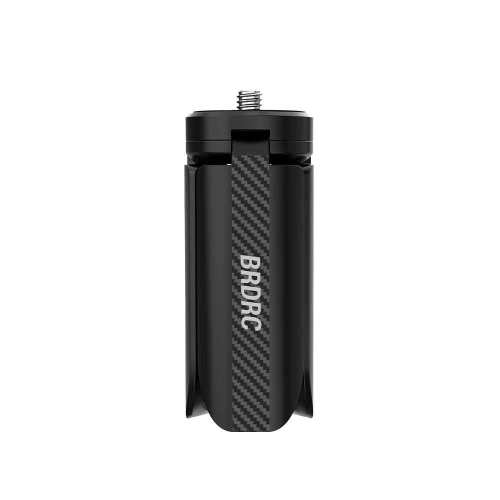 BRDRC Mini-Tischstativ mit 1/4-Zoll-Schraube für DJI Pocket 4 4P/Insta360 Luna Ultra Kamera Video Vlog Grip Zubehör