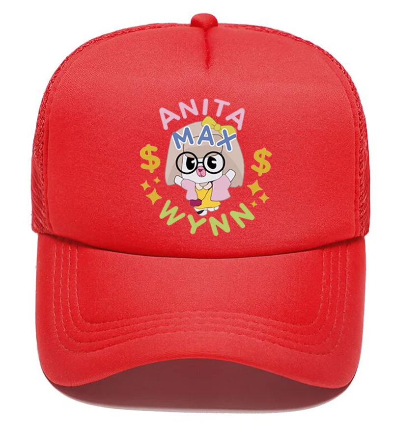 Trend ige anita max wynn Schaum Trucker Hut niedlichen Mesh Snapback Caps Junge Mädchen Sonne Strand Baseball Cap weibliche Sommer atmungsaktives Visier – Detail 7