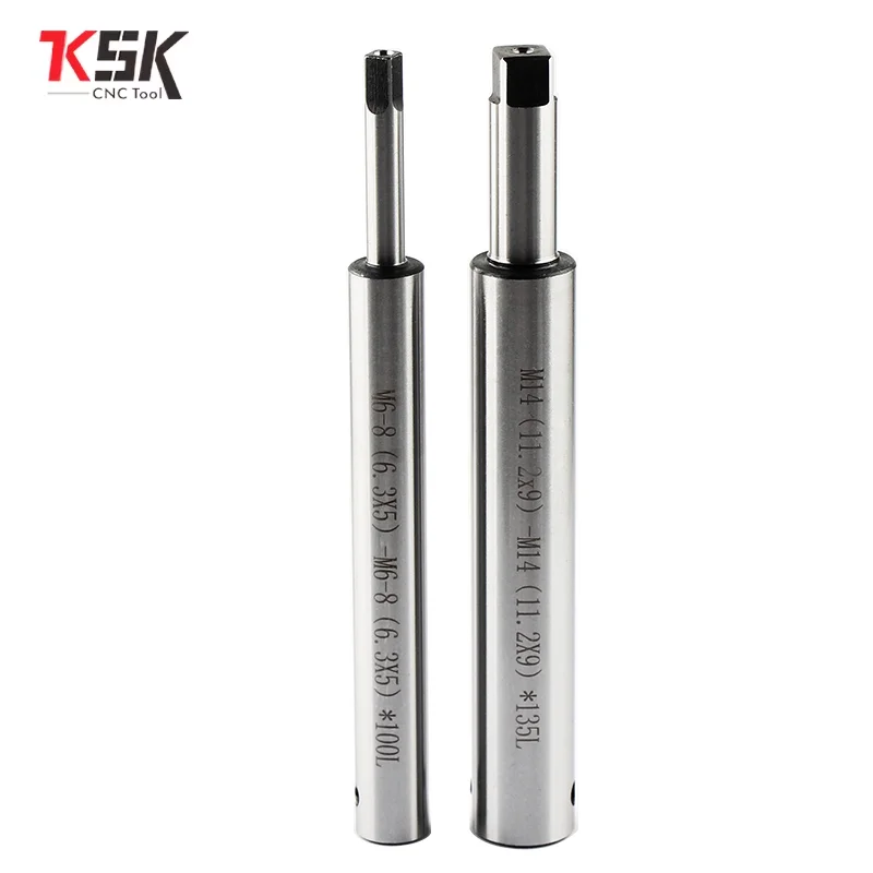 1PCS National standard and Japanese standard Tap extension rod JIS ISO M3 M4 M5 M6 M8 Tap extension rod Tap Extened Sleeve Tools