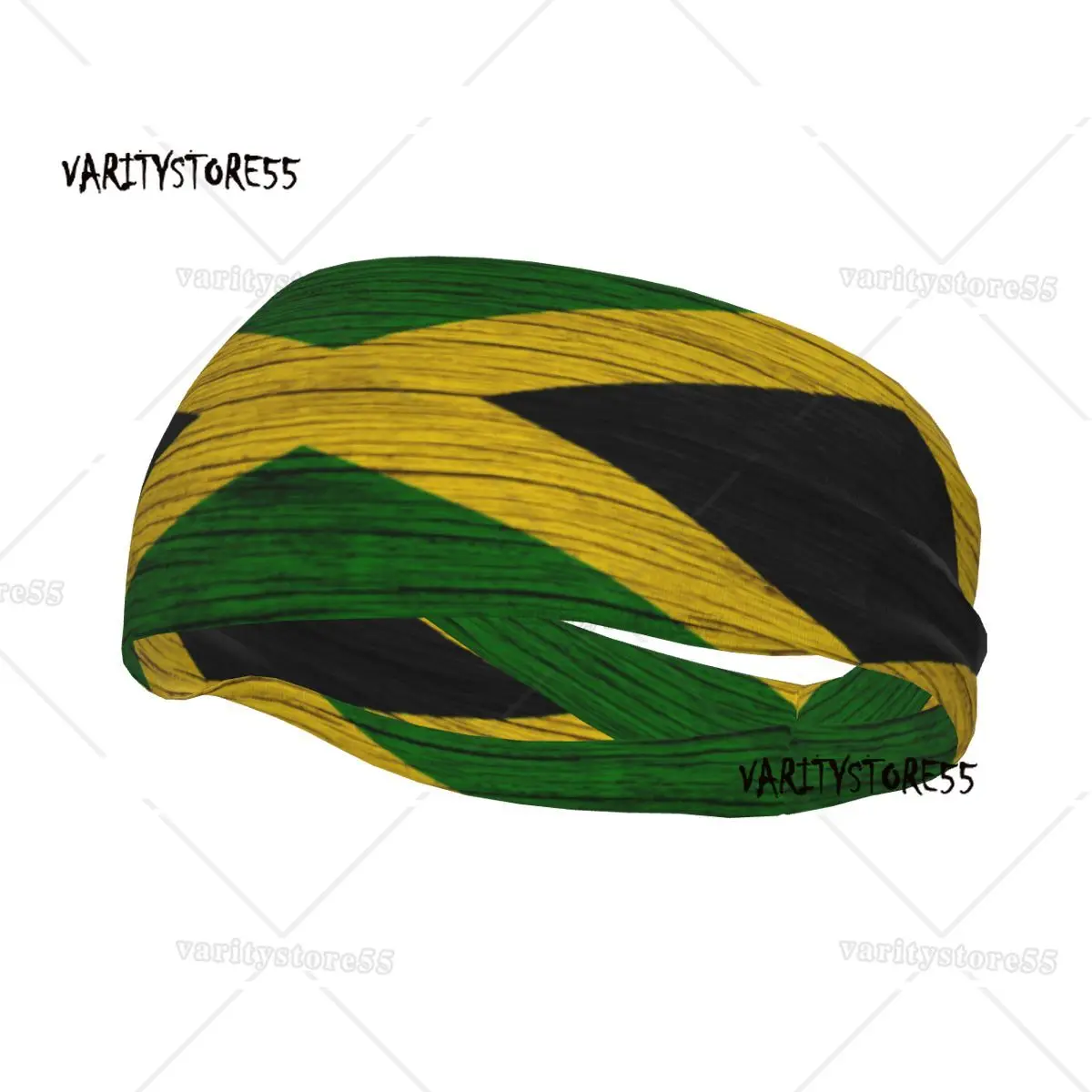 

Повязка на голову для занятий спортом, йогой, фитнесом, эластичная повязка на повязку для волос, эластичная повязка на голову с флагом Ямайки, винтажный принт