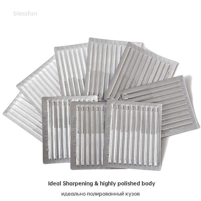 Sterile Acupuncture Needle 1000 Disposable Asepsis Acupunture For body acupoint lymph Detox Slim Beauty Health Skin Face care