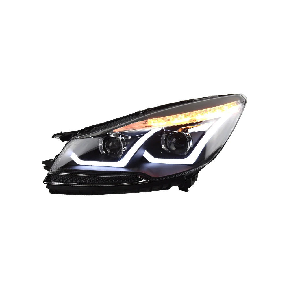 

For Ford Kuga 2013-2016 Car Front Light New Upgrade High Quality LED Auto Headlight Bifocal Lens Assembly Hot Sale Accessories