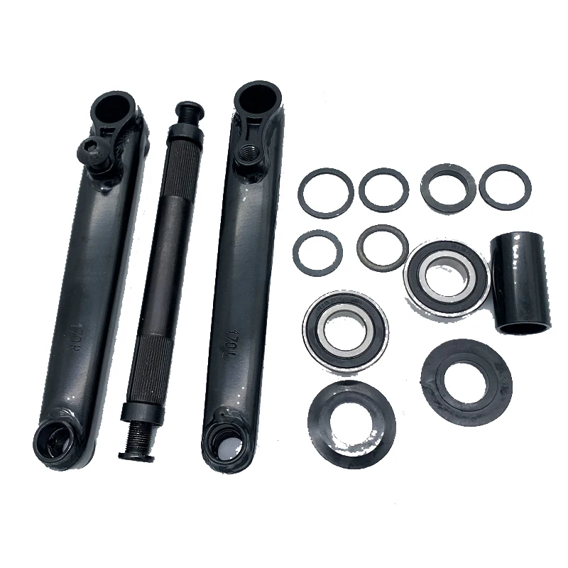 TAOZIK 48T 170 MM pusta środkowa BB CrMO stalowa korba rowerowa BMX
