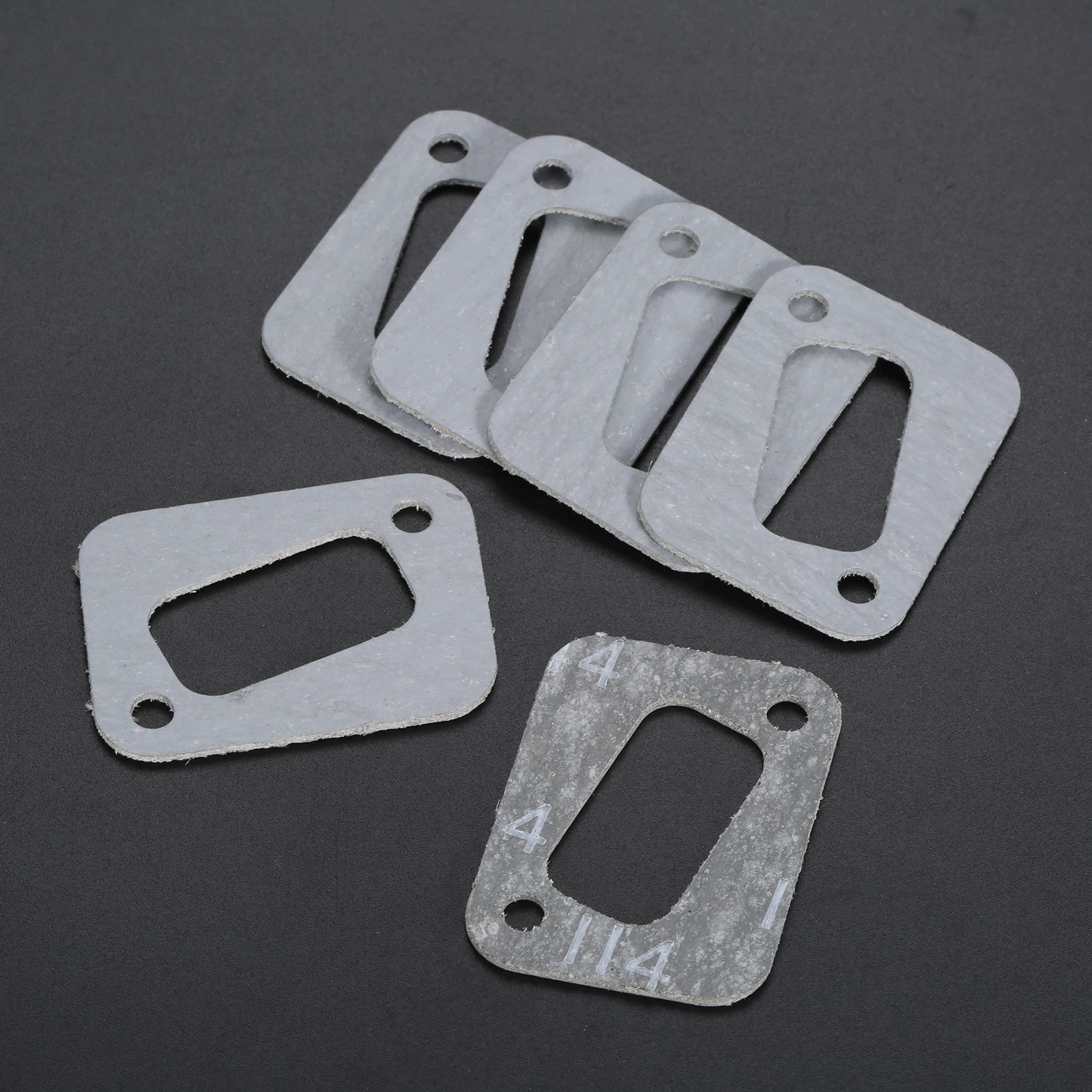 6Pcs Exhaust Muffler Gaskets fit for HUSQVARNA 340 350 345 346XP 351 353 Chainsaw Parts Replace 503 86 25-01 Garden Repairing