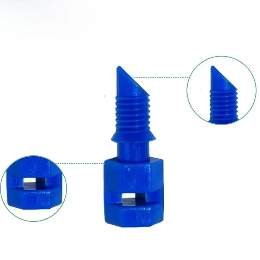 100 Pack Spray Nozzle with 360 Degree Dispersion Pattern for Consistent Watering of For Fruit Trees and Shrubs