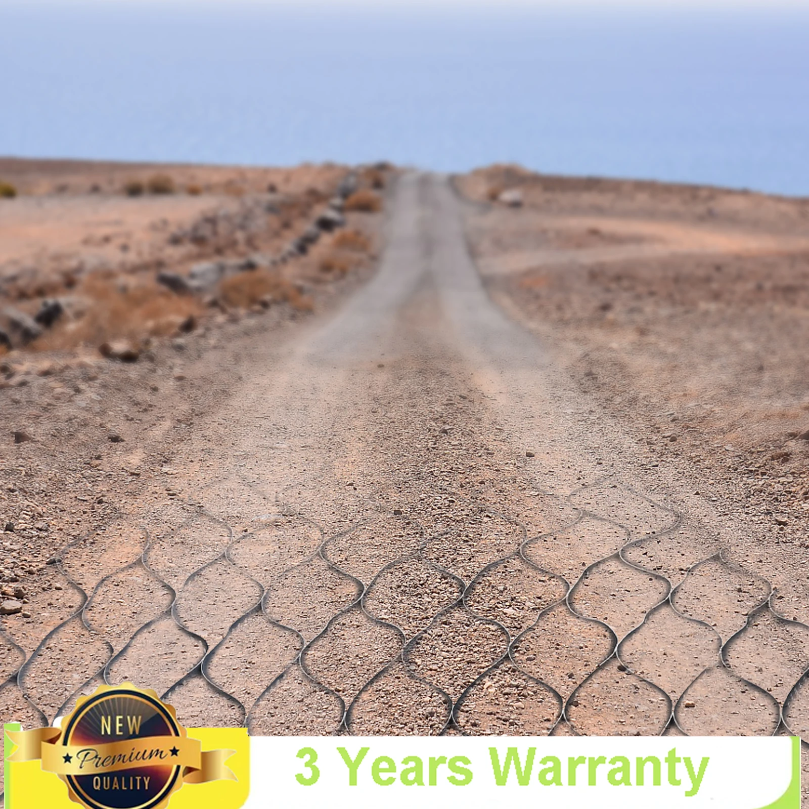 4 Inch Thick Black Geo Grid Ground Grid Polyethylene Strength, 1pc Multi-functional Geogrid Fordriveways, Roads, Parking Lots