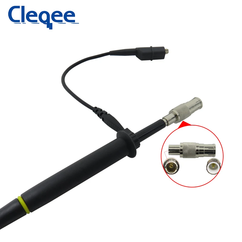 Cleqee P4250 1pcs 250MHz 2KV High Voltage Oscilloscope Probe 100x Safety Insulated BNC Plug Universal Interface