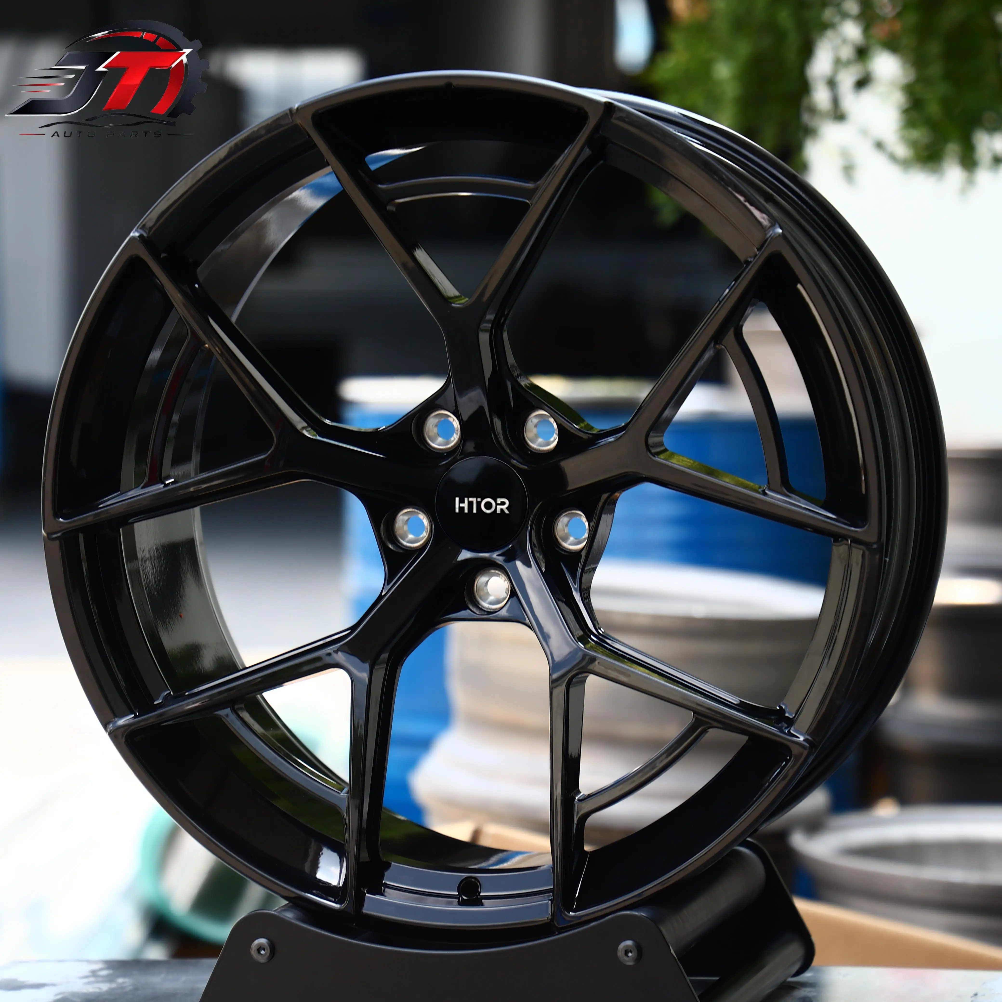 Кованые диски JT 20x9.5 21x10.5 22x10.5 22x11.5 5x112 с глубоким вогнутым дизайном, глянцево-черные, для M8, X5 M, I4, M50, I8, X6, X7.