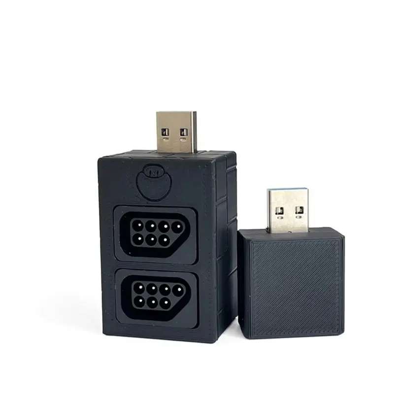 

A99E-2P SNAC Adapter For NES Controller For Mister FPGA System 3D Printed Case Level Shifter Board 5V