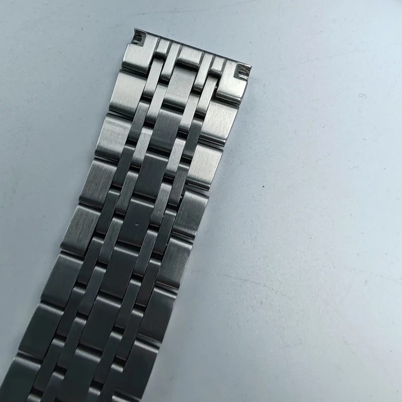 حزام ساعة من الفولاذ المقاوم للصدأ لـ OB DW Longines L4 مريح في الارتداء حزام ساعة بإبزيم على شكل فراشة مزدوج 14 16 18 20 مللي متر