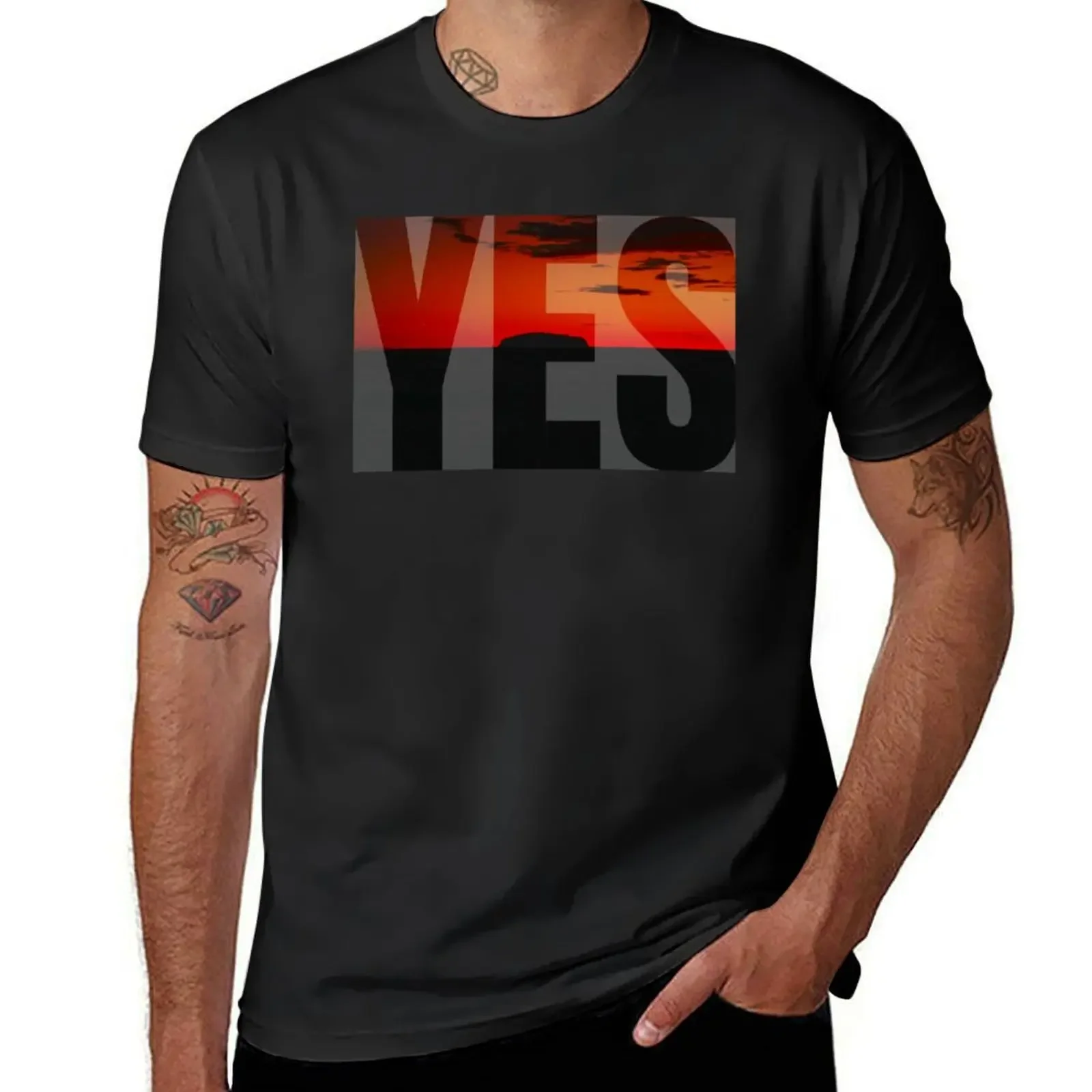 

Vote YES to Indigenous Voice To Parliament Australia T-Shirt vintage sweat Luxury man oversized t shirts for men