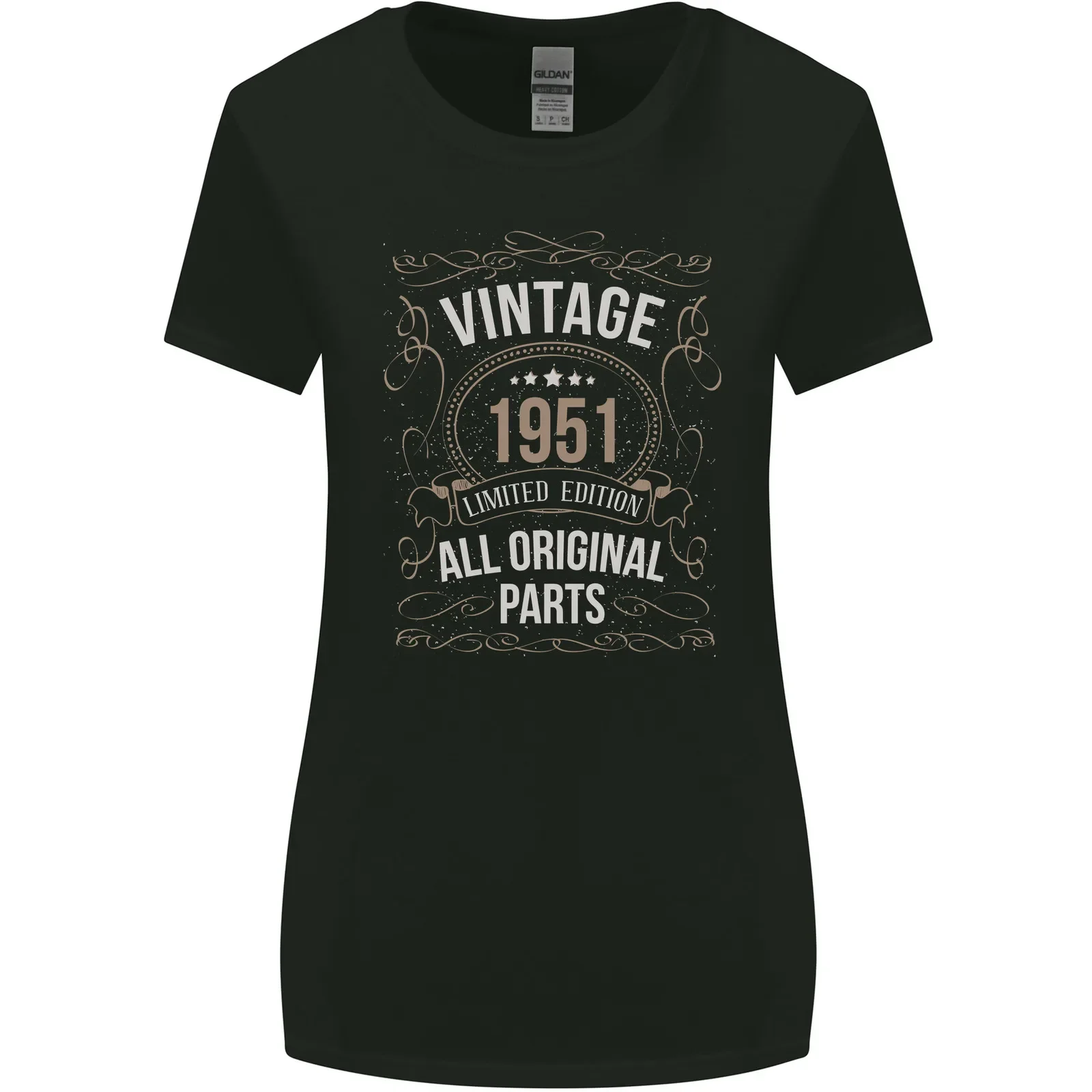 72nd Birthday Limited Edition 1951 Womens Wider Cut T-Shirt