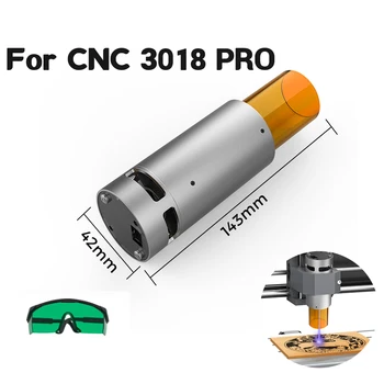 40W laser head 5.5W laser cutting engraving module for CNC 3018 PRO 450nm blue wood engraving milling for 3018 MAX laser engraver