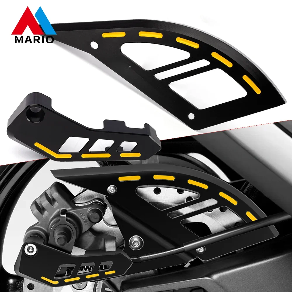 

Motorcycle Brake Disc Protection Cover Scooter Rear Brakes Line Clamps Accessories For YAMAHA T-MAX TMAX 530 560 TMAX530 TMAX560