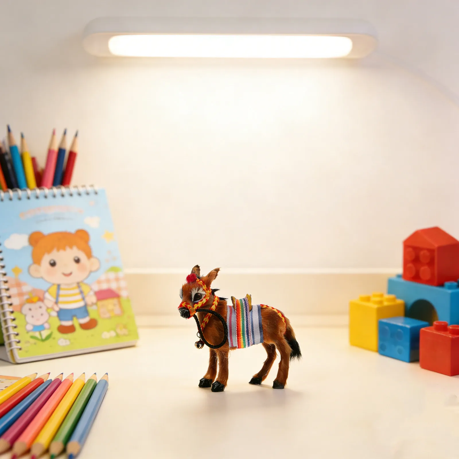 

Мягкая игрушка-ослик: реалистичная фермерская животная, мягкая, обнимаемая, для декора детской, уютная игрушка для сна, украшение для полки