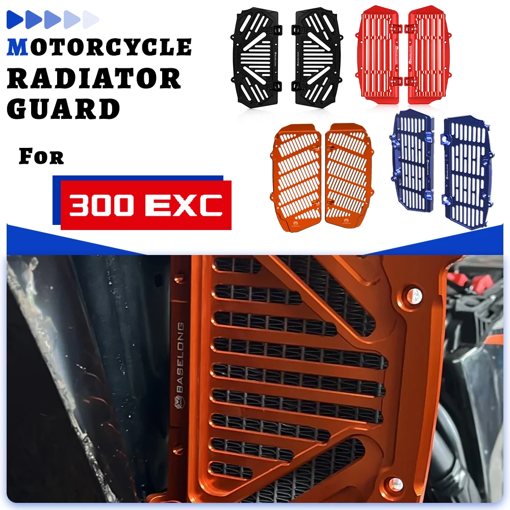 

For EXC XCF XC EXCF XCFW TPI Six Days 125 250 300 350 400 450 500 2017- 2025 2024 2023 Radiator Grille Guard Cover Protector