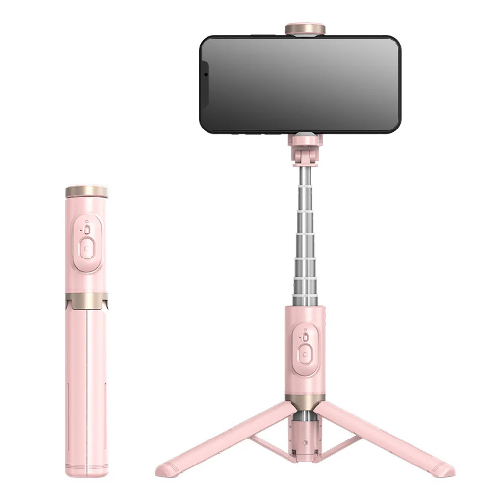 Q12 Selfie Stick Tripod, ABS+ Aluminium Alloy Wireless Selfie Rod With Phone Holder For Travel Vlog Photo Video Taking