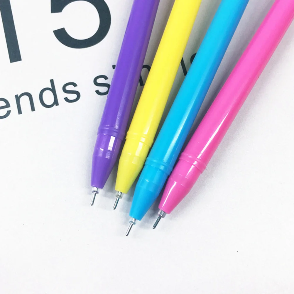 8Pcs Shape Gel Pens Black Ink Fine Point Smooth Writing Creative Pens for School Office Note Taking Creative Gel Pen
